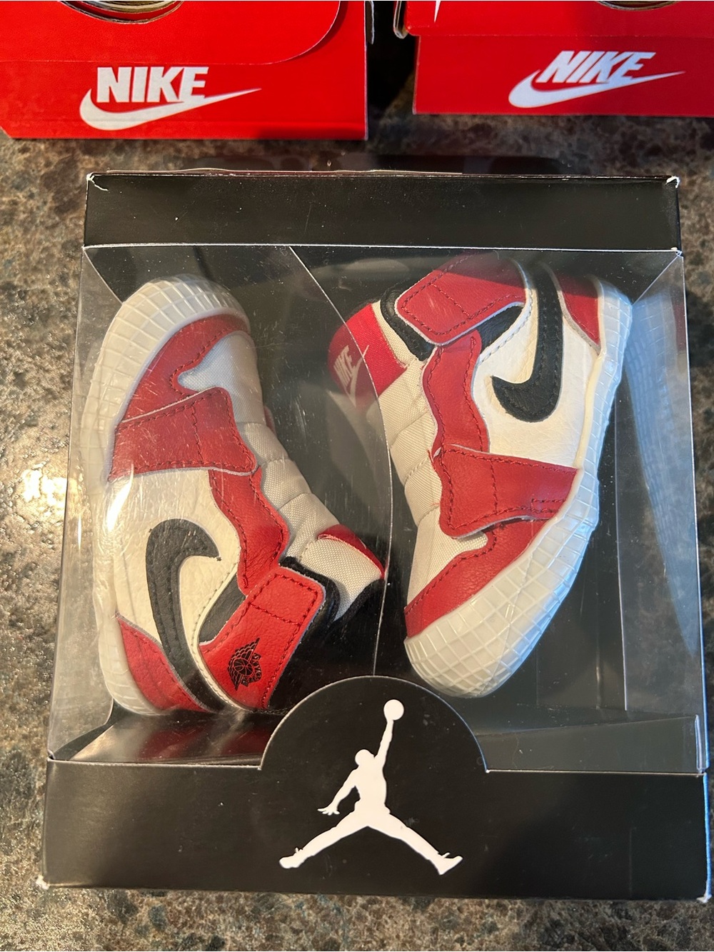 Jordan 1 lost and Found crib
